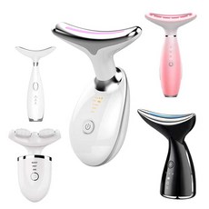 목주름레이저 얼굴 가로목 기계 눈밑지방 제거 마사지 목주름관리 전자 가정용 이마 기본, 상세페이지 참고, HY48 화이트 (영문)