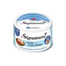 Signature7 心寵 爆漿肉醬貓罐 貓咪水果湯罐【多罐組】, (肉)維持抵抗力｜鮪魚+雞+枸杞X24罐, 24個, 80g, (肉)維持抵抗力/鮪魚+雞+枸杞