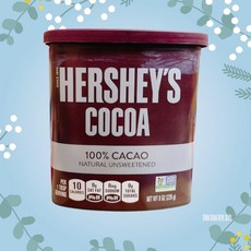 HERSHEY'S 無糖可可粉 100%純可可粉 226g, 1個