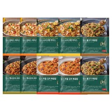 빕스 볶음밥 10인분 세트(감바스2+불고기2+나시고랭2+멕시칸2+치킨김치2), 230g, 10개