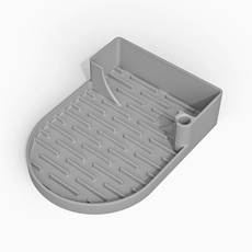 에브리샤인 텀블 스테이션 1인용 텀블러 건조대 3종, 1개, 그레이, 1단