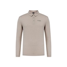 아이더 EIDER POP 에센셜 남성 긴팔 폴로 티셔츠_Dark Beige DMP26283E4 209312