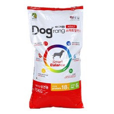 도그랑 스마트 밸런스 반려 애견사료 어덜트, 닭, 15kg, 1개