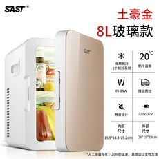 약냉장고 미니 소형 작은 8l 화이트 듀얼모델, I. 8L 일반 골드