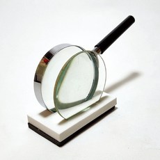 볼록렌즈 받침대(빛통과 관찰기) JUN-교구23616