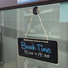 폴리앤틴틴 미니 블랙보드판 칠판배너