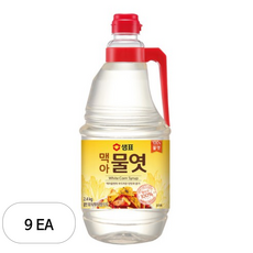 샘표 맥아물엿, 2.4kg, 9개