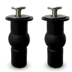 모아리브 비데 설치용 상부 체결 치마형 앙카 볼트 세트, 실버