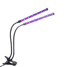 스마토이 LED 식물 성장조명 화분 재배 2구, 1개