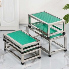 병원 발판 진찰용 계단 스텐 검사용 검진대 스텝 스툴, 50x30x15, 1개, 특후단면 50x30x15