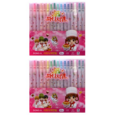 동아 파티시엘 샤프식 색연필, 4개, 16색