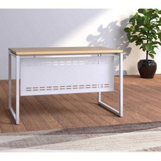 책상 하부 철제 가림막 타공판 스터디카페 파티션 블랙 사무 블랙1280x400(총높이450mm), 흰색1080x400(총높이450mm)