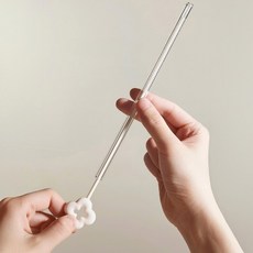 텀블러 빨대 세척솔 실리콘 물병 청소솔 빨대솔, 상세페이지 참조, 1개