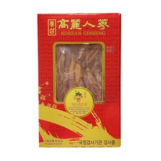 고려인삼 건삼 4년근 홍삼 편급외 50뿌리이상 300g, 1개