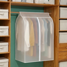 씨티엔 행거커버 옷 먼지 차단 덮개 커버 90x80x50, 1세트, 2개입