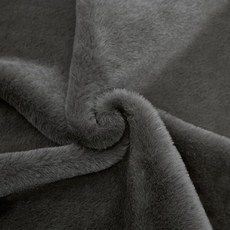 10mm 털원단 인형 키링 포토카드 책상덮개 밍크털 극세사 퍼원단 75컬러 2, 74 다크그레이 10mm, 1개