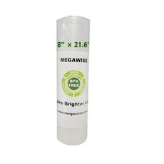 MegaWise 진공 밀봉기 백 너비 15.2cm(6인치) 길이 5.9m(19.6피트) 메가와이즈 및 기타 브랜드 진공청소기용 식사 준비 수비드 요리에 적합 (20.3cm