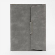 오피스 가죽다이어리 A5 그레이 직장다이어리