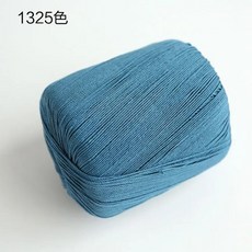레이스 손뜨개질 크로셰 자수 예술 공예 스웨터 스카프 라인 중간 굵기, 1개, 15. blue