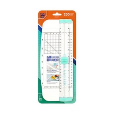 알파 심플 종이재단기 APC-230 115x298mm, 1개