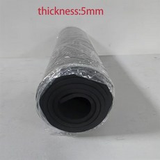 검정색 비접착성 소품 프레 내부 라이닝 흰색 보드 피규어 시트 재료 패드용 스펀지 완충재, 15cm x 15cm, bla 5mm