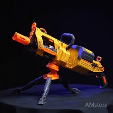 기관총 너프건 발칸 캐논 전동건 연발 안전 완구 스펀지총 게틀링건