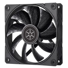Silver Stone SF120B 120mm SharkForce SST-SF120B 케이스 팬 팬 블레이드 저잡음 팬 국내, 1개, 상세페이지 참조