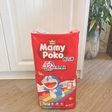 Mamy Poko 輕巧褲 12小時吸收尿布, XL, 1個