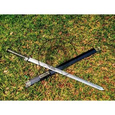 古風劍/龍泉紫清漢劍-中華傳統古劍-裝飾品-演出道具-金屬劍, 古銅色長龍紋, 1個