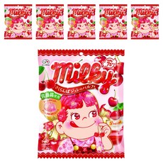 후지야 밀키 체리 줄레 파르페, 62g, 6개