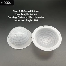 호환 3pcs /5pcs/10pcs 프레넬 렌즈 적외선 유도 PIR 인체의 고감도 감지 다중 크기, 12 M0056, 03 3PCS