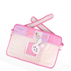 HappyJanuary 토끼 인형 포대기 유아역할영역교구