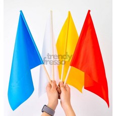 옵트샵 매스게임 응원 깃발 대형 체육대회, 화이트