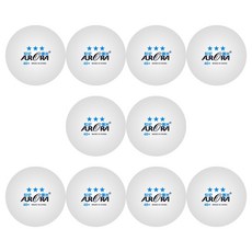 아마추어 성인 운동선수 학습 활동 공예 파티 야외 게임 40mm용 탁구 세트 10개