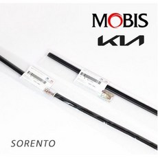 쏘렌토 MQ4 에어로타입 와이퍼 리필고무 순정품 좌우세트 98351-B1000 2W100 98361-B1000 교체용 동일사이즈, 쏘렌토 MQ4 2020년3월 이후 차량, 1개