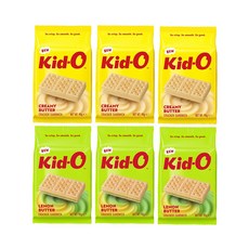 키도 크래커, 1세트, 크리미 버터3개 + 레몬3개