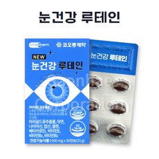 코오롱제약 눈건강 루테인, 30정, 1개