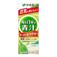 이토엔 매일 1잔의 녹즙 부드러운 두유 믹스 200ml×24개 종이팩 에코팩, 200ml