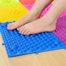 런닝맨 발지압매트 발지압판, 핑크, 1개