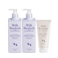 베이비 모이스처로션 +딥 케어 크림, 2개