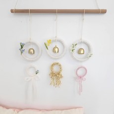 [하랑스쿨] 자투리실 업사이클링 도어벨 만들기 DIY 세트