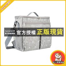 果子家嬰兒車掛包，推車置物袋大容量媽媽包，多功能外出收納袋，嬰兒車配件, 1個, 灰色星星