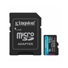 Kingston Canvas Go!Plus microSDXC 512GB 記憶卡, 1個