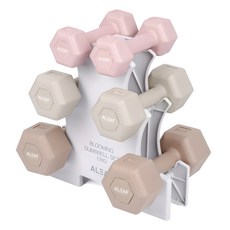 아리프 블루밍 아령 세트, 12kg, 1세트