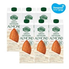 동원 [동원] 그린덴마크 아몬드 950ml x 6개
