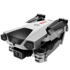 Zhijing 새로운 P5 무인 항공기 4K 듀얼 카메라 전문 공중 사진 적외선 장애물 회피 Quadcopter RC 헬리콥터 아동 장난감 rc 헬리콥터(Grey), 회색, 1개