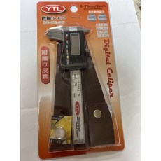 YTL 電子數顯小卡尺 0-75mm 高精度不銹鋼游標卡尺, 1個