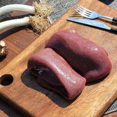 당일도축 한돈 돼지지라 3마리분 돼지비장 돼지부속고기 꿀맛컴퍼니, 1개, 400g