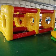 에어 사다리 징검다리 레크레이션 체육대회 에어바운스 반원 펜션 풀장 풍선 에어시소, A