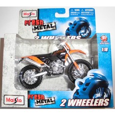 Fresh METAL 118 2 WHEELERS KTM 450 다이 캐스트 메탈 모델 오토바이 Maisto